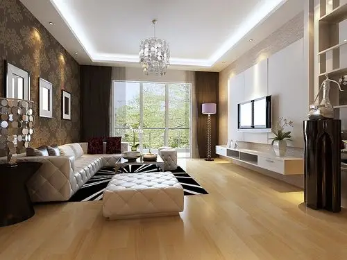 全盛紫云庭125平米现代简约风格设计