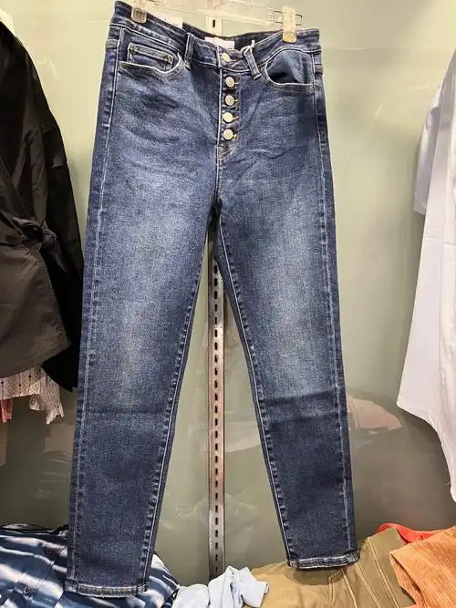 美国品牌vervet高腰牛仔裤