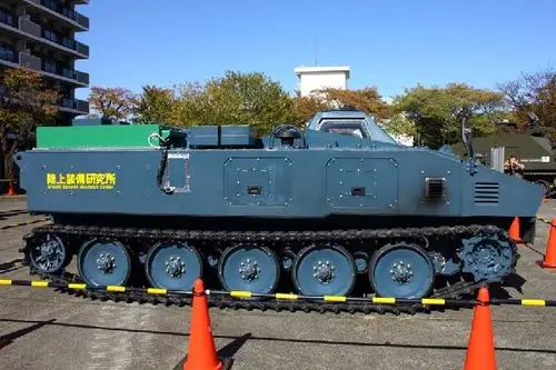 日本推出新型混合动力装甲车