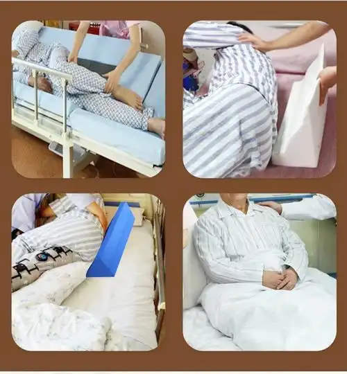 适用于翻身垫老人防褥疮三角枕头侧身辅助卧床瘫痪病人靠背家体位垫