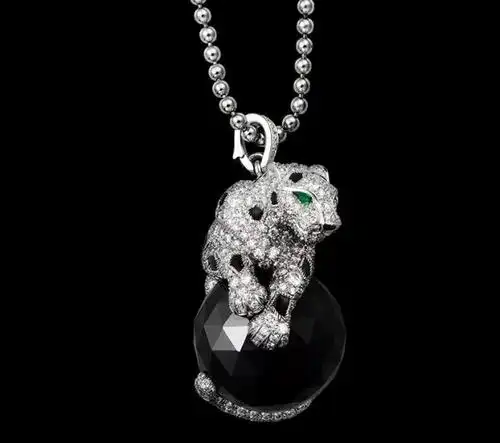 卡地亚豹子吊坠项链系列全集