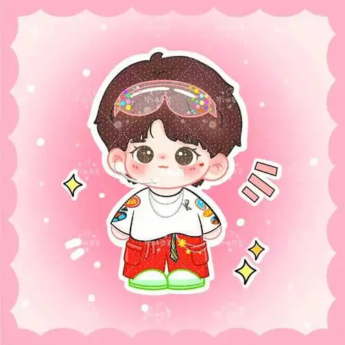 刘耀文绝配饭圈美工无偿约稿客单立牌