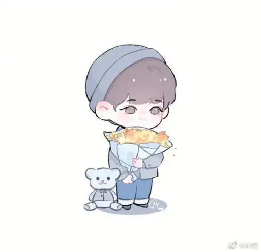 肖战卡通头像有谁喜欢000000