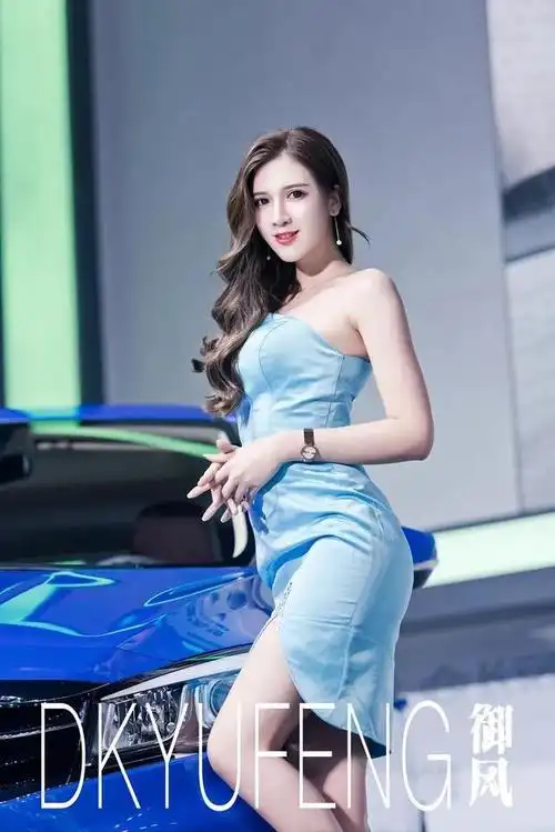 北京车展上最迷人车模风采动人