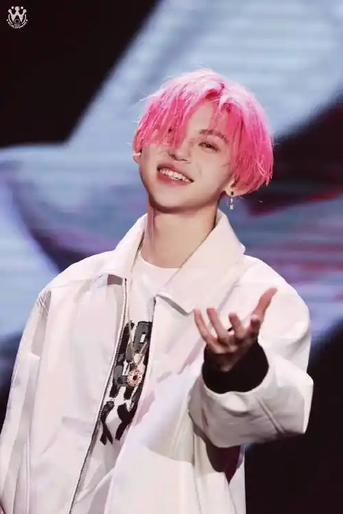 小鬼王琳凯粉黑发色