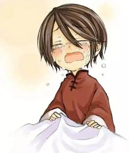 动漫二次元男生头像原来男孩子流泪也这么可爱