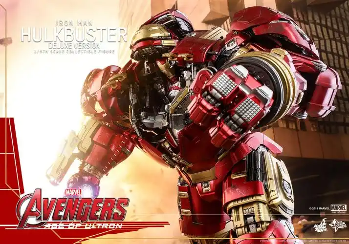 复仇者联盟2奥创纪元反浩克装甲豪华版16比例珍藏人偶