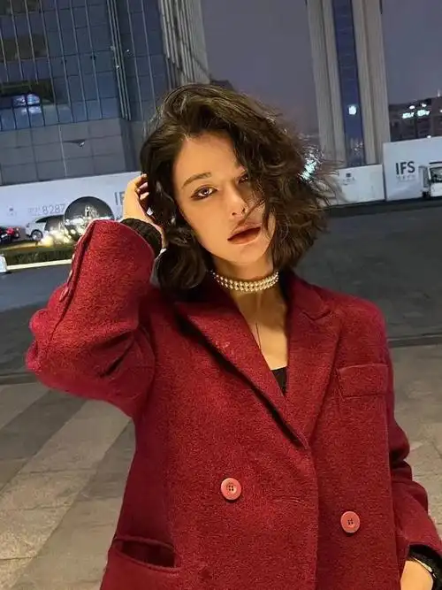 女生短发发型  #短发  #短发烫发  #复古港风  #显脸小 #青岛烫发