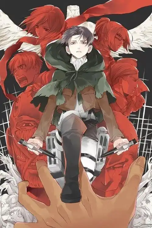 进击的巨人壁纸兵长三笠艾伦阿尼等