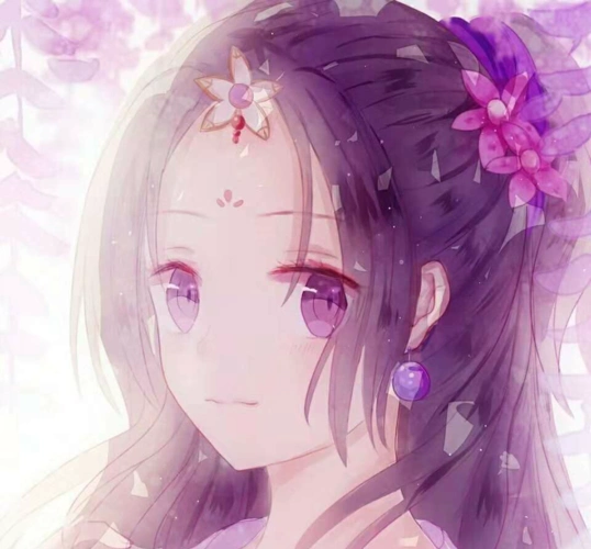 二次元古风动漫女生头像繁华如梦岁月如流