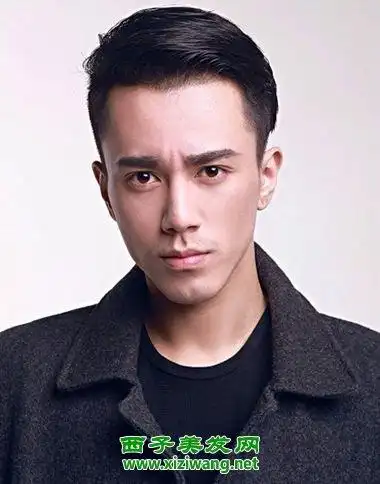 没有刘海的男生发型图片清爽又英气逼人