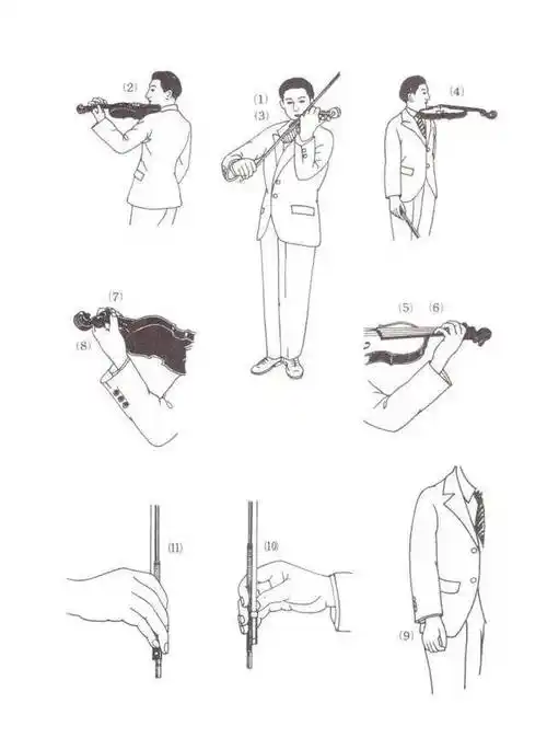 你的小提琴持琴姿势正确吗姿势错了可毁所有啊