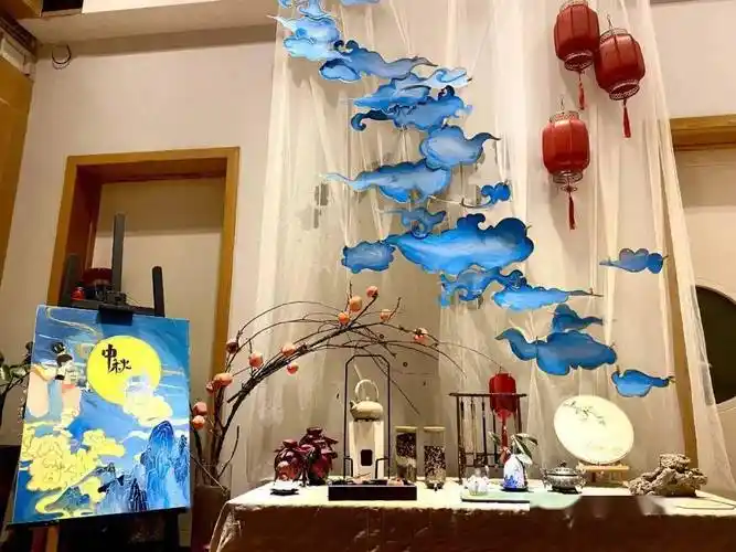 国风古韵这波幼儿园中秋节环创方案不容错过设计分享