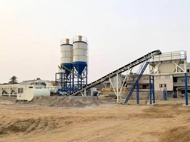贝宁市政道路项目水稳拌合站完成安装调试