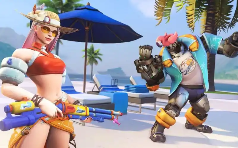 守望先锋240块60个夏季补给箱!艾什泳装!西格玛新皮肤!兄弟们我冲了!