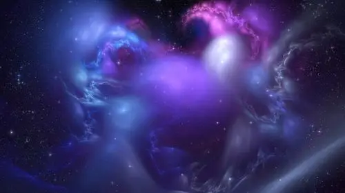 绚丽多彩的宇宙星空