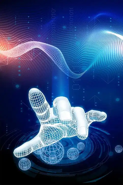 智能科技展科技发展psd素材