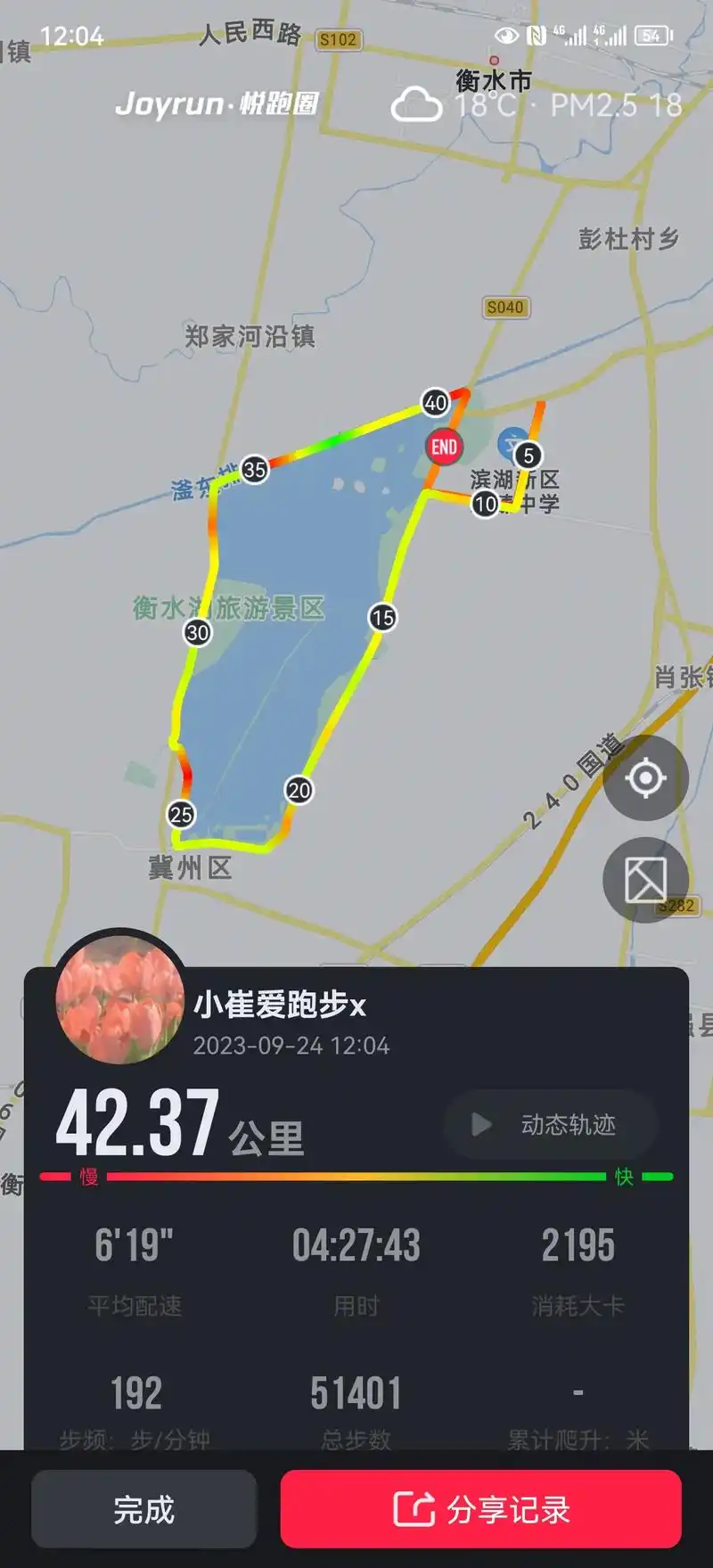 人生第一次全程马拉松42.195公里4:27安 - 抖音