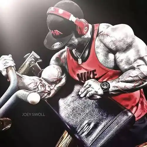 一组适合当微信头像的健身励志图