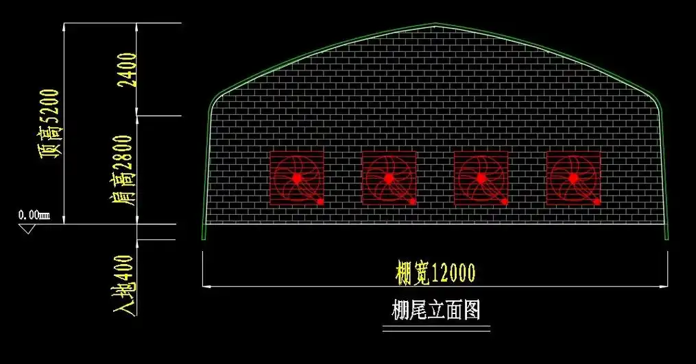 养殖的朋友看过来养殖棚建造设计