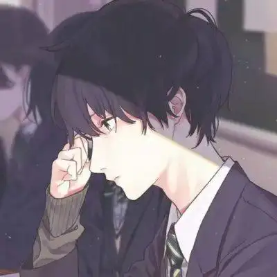 高冷二次元精致动漫男生头像图片