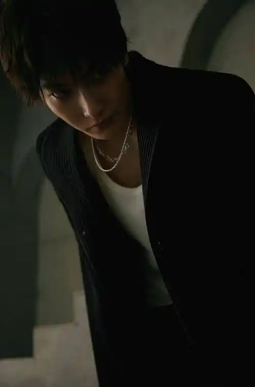 王瑞昌禁欲系写真酷感十足高冷男神眼神深邃魅力尽显