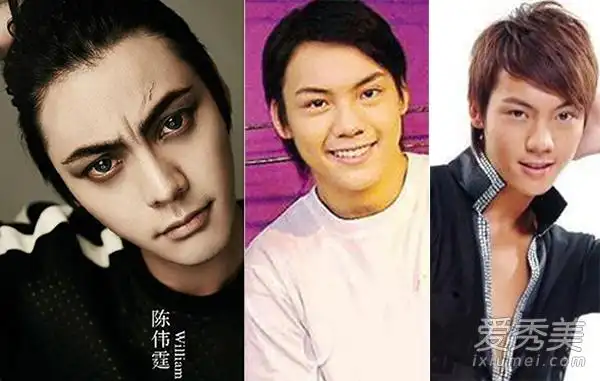 陈伟霆ps前后对比照