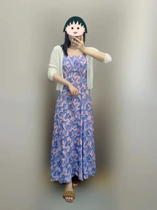 158cm的100条连衣裙snidel仙女吊带裙