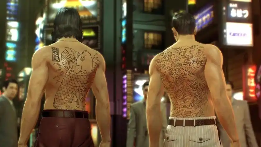 《如龙0》人中之龙桐生一马 首次爆衣