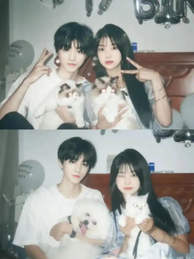 王俊凯#合照 再听一遍青花瓷 敬我们初识