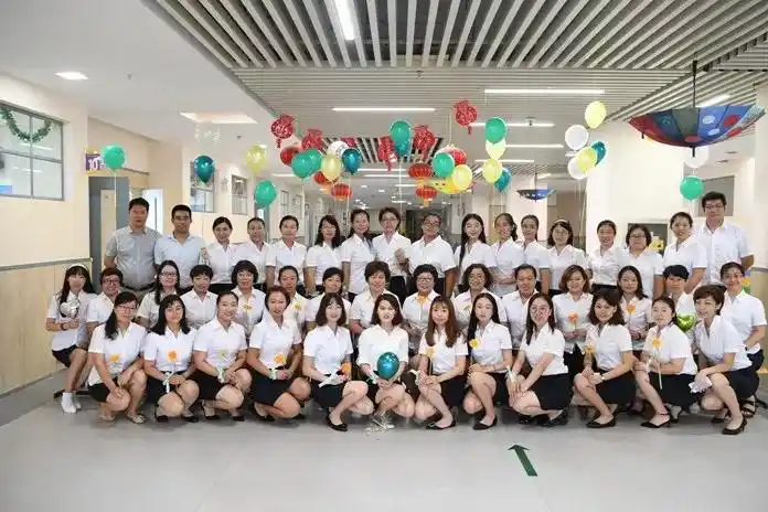 石家庄最全幼儿园小学中学教师集体照来啦你能认出你的老师吗