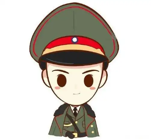 卡通军人怎么画_简笔画 - 搜图案网