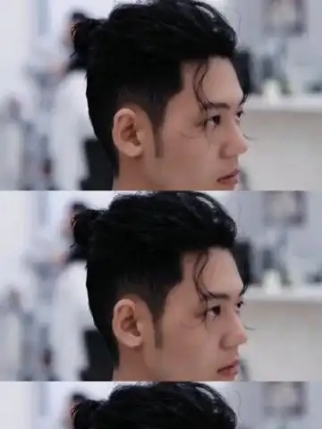 挑战全网最帅武士头,看到小哥做好发型,才知道为什么我找不到女朋友了