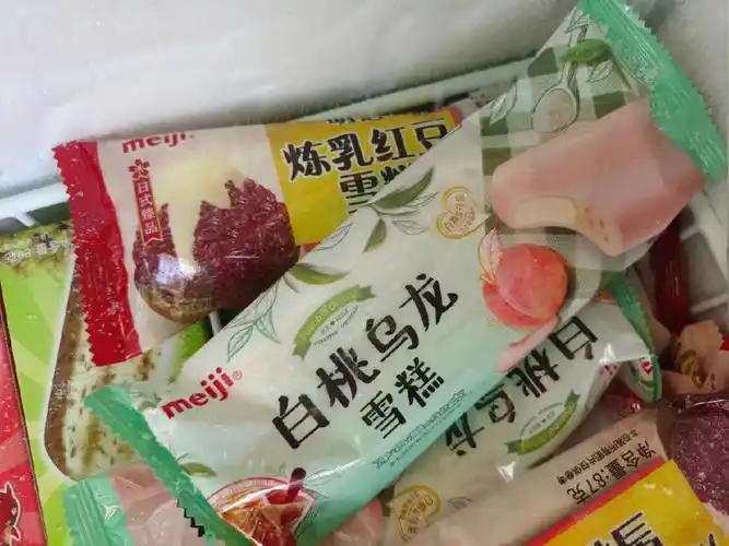 测评明治白桃乌龙雪糕个人觉得五颗星