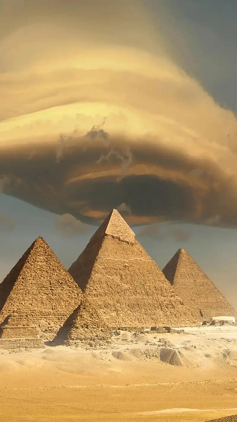 埃及金字塔无比壮观….它是怎么建成的?#抖音图文来了 #航 - 抖音