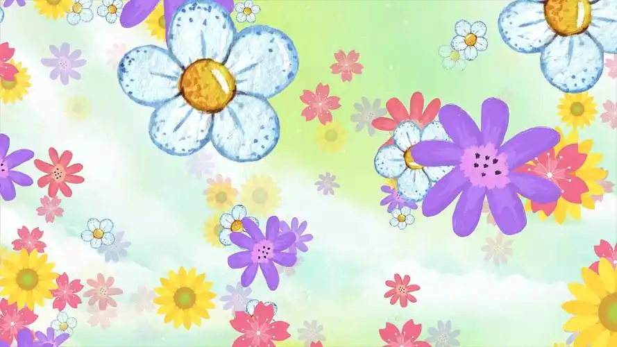 4k少儿卡通背景卡通视频背景卡通儿童背景