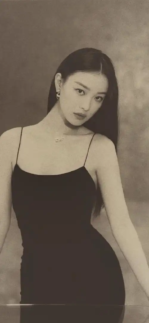 复古滤镜下的倪妮