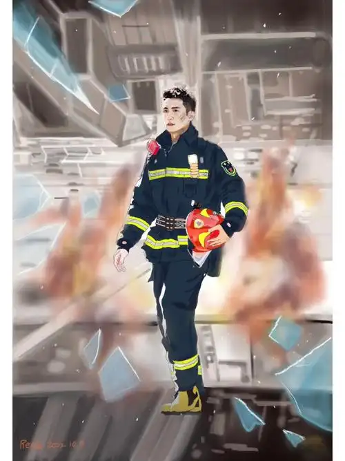 黄景瑜写实风格ipad手绘