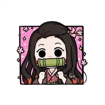 鬼灭之刃q版小插画头像_ 鬼灭之刃可爱涂鸦头像_三千图片网