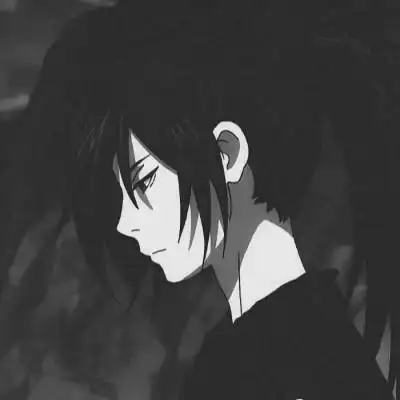 头像男生霸气冷酷黑白动漫生命最大的安慰是放得下