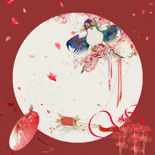 群头像底图红颜彼岸