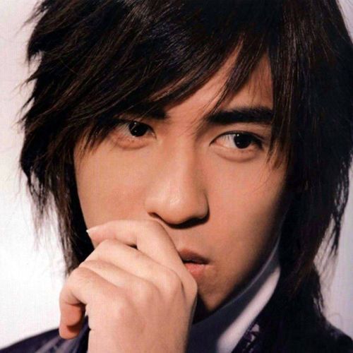 f4流星花园周渝民长发假发头套韩版男士蓬松同款时尚帅气表演发套