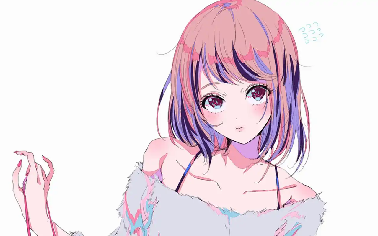 日本动漫美女二次元高清壁纸图片