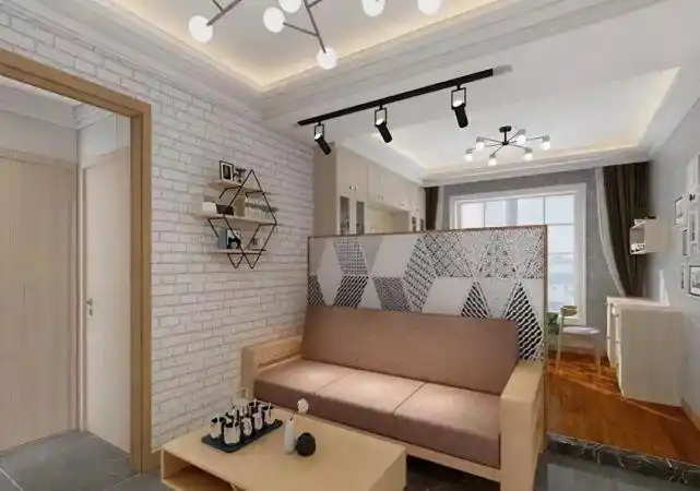 小户型的客厅翻身就靠他了!简直就是教科书级别的客厅!