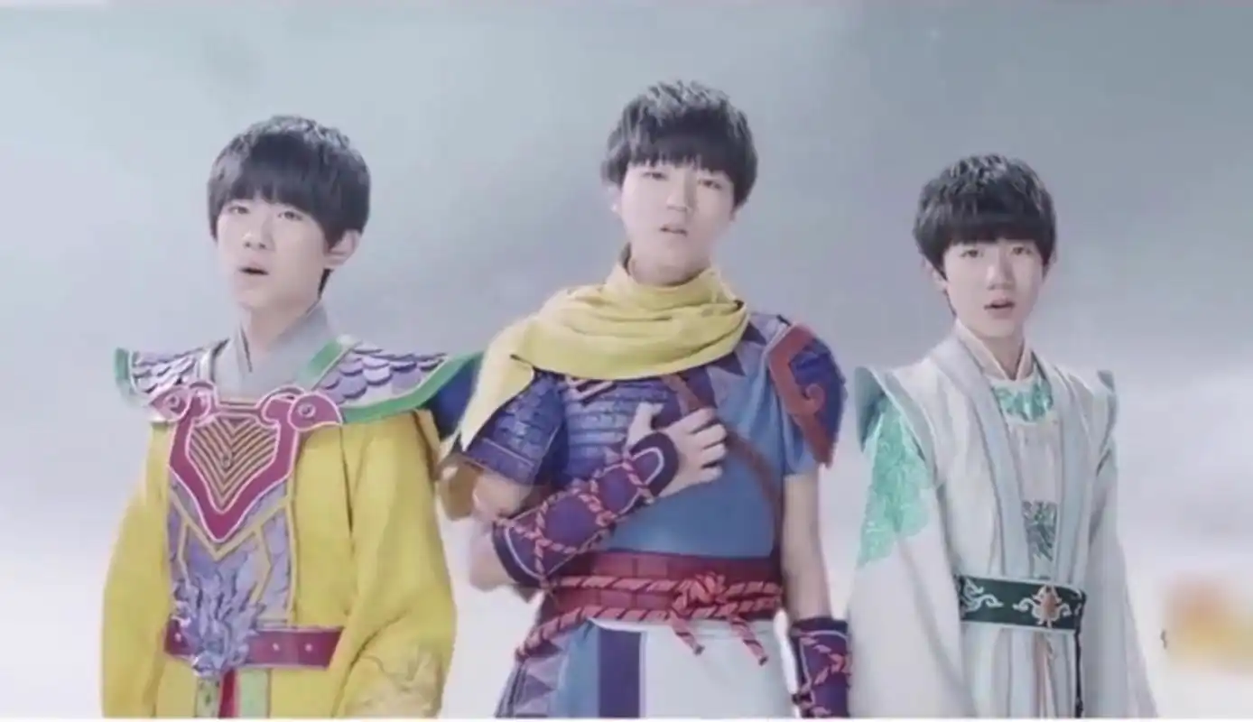 tfboys三小只都开始走演员路线,三人古装造型中,王源遭吐槽