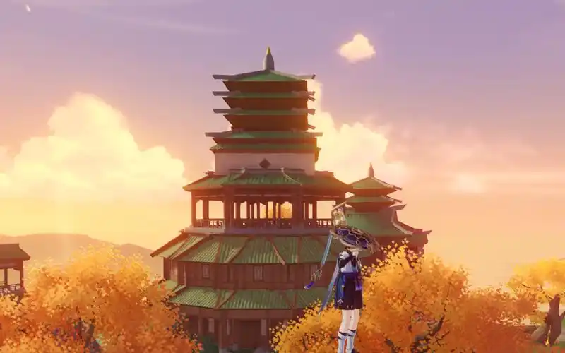 尘歌壶 八层高楼倒放教程 思路解析 璃月古风建筑系列