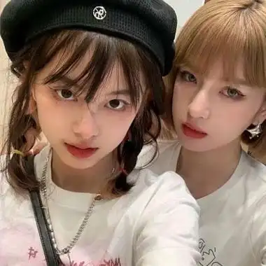 闺蜜二人照片头像高清好看的闺蜜头像二人一左一右图片