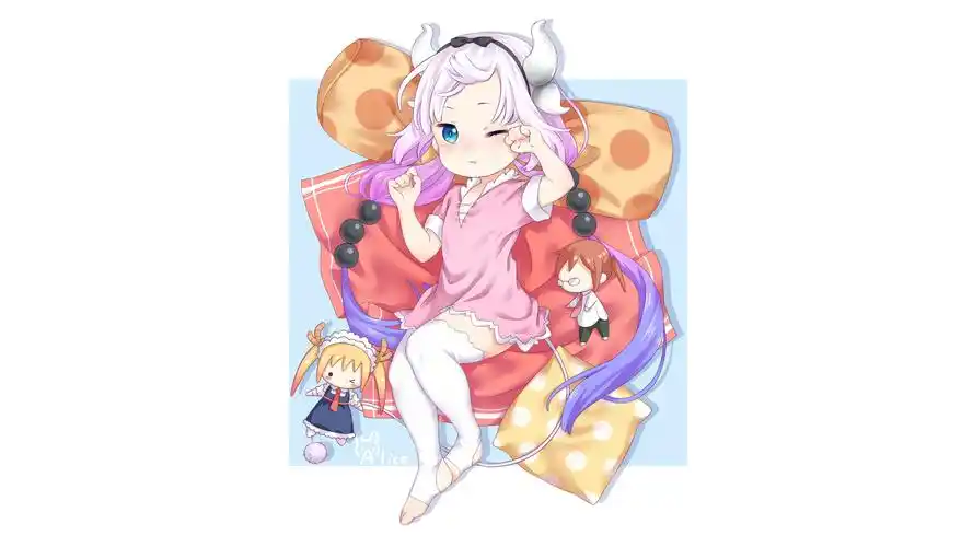 康娜壁纸【17】壁纸于2020-08-27上传元气壁纸平台,小林家的龙女仆