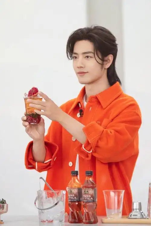 肖战chali品牌代言人##chali新一代中国茶##肖战陪你喝茶跨年##肖浇