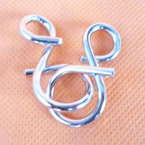 6八字扣 九连环 m扣系列 古典智力玩具